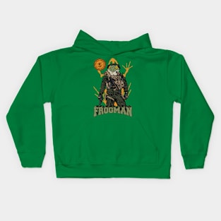 Frogman Special Task Force Kids Hoodie